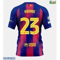 Barcelona Jules Kounde #23 Hjemmedrakt 2025-26 Kortermet